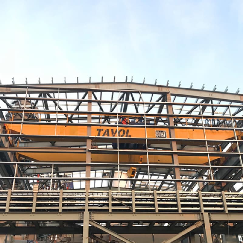 QD 20T Heavy Duty Double Girder Overhead Crane - 12m Span, 24m Lift