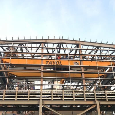 QD 20T Heavy Duty Double Girder Overhead Crane - 12m Span, 24m Lift