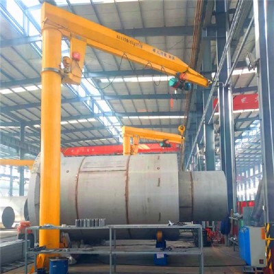 BZ Model 5 Ton Column Mounted Jib Crane - 3m Arm, 4m Height