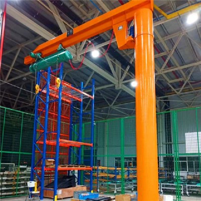 BZ Model 2 Ton Column Mounted Jib Crane - 6m Arm, 8m Height