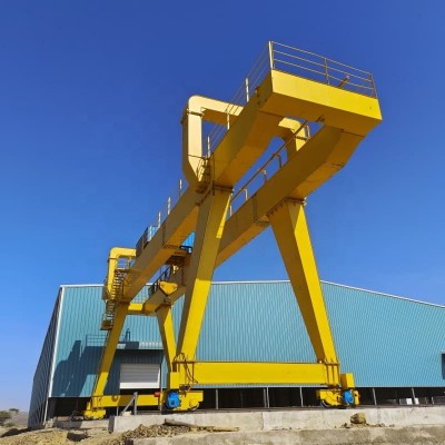5t 12m Height Double Girder Gantry Crane FEM 31.5m Span