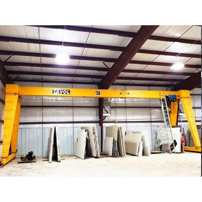 Euro Design Single Girder Gantry Crane 15t 9m Height 31.5m Span