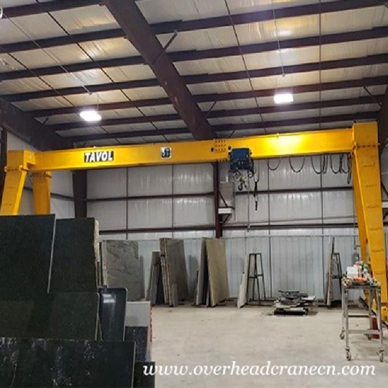 Euro Design Single Girder Gantry Crane 10t 6m Height 22m Span