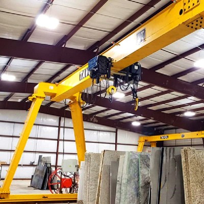 Euro Design Single Girder Gantry Crane 15t 6m Height 14m Span