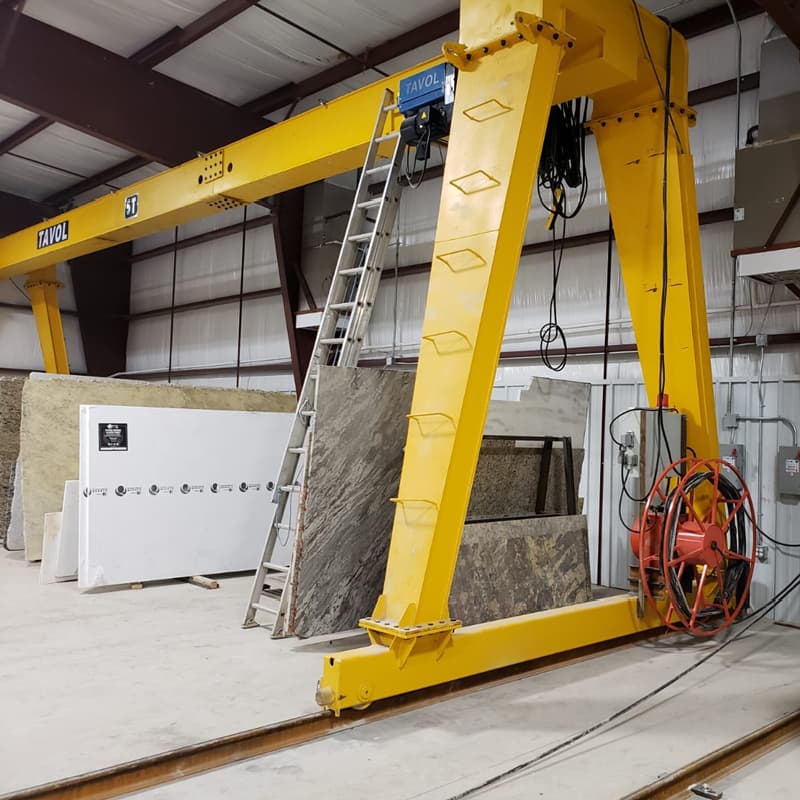 Euro Design Single Girder Gantry Crane 10t 6m Height 22m Span