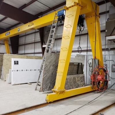 Euro Design Single Girder Gantry Crane 10t 6m Height 22m Span