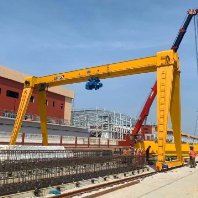 2T Single Girder Gantry Crane 14m Span 5m Lift
