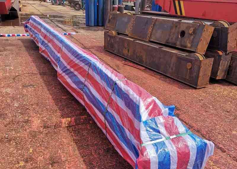 50 tons of double beam EOT crane shipped to Pakistan丨repurchase by old customers