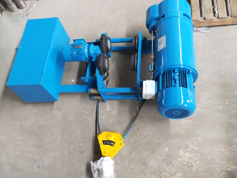 10t Low Profile Electric Hoist 15m Lift Construction Site