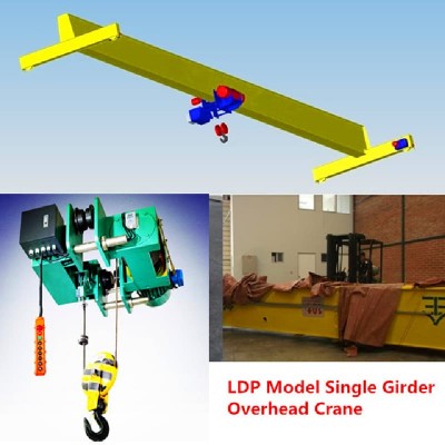 Low Headroom Electric Wire Rope Hoist 3t 6m Lift Factory Use