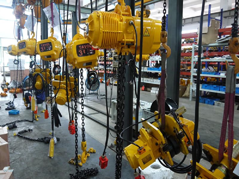 7.5 Ton Electric Chain Hoist 18m Lift Durable Chain