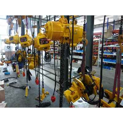 10 Ton Electric Chain Hoist 12m Lift for Steel Yard