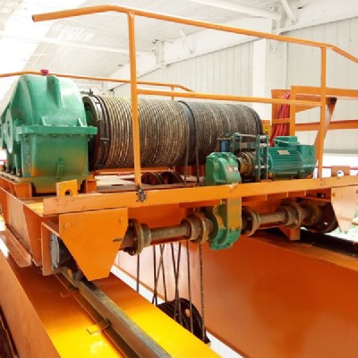 Double Girder Hoist Trolley 3.2T Capacity, 9m Lift Height