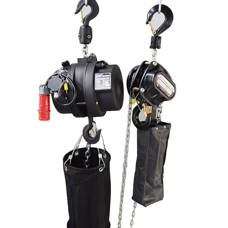 Electric Stage Chain Hoist 1500kg Capacity, 12m Lift Height