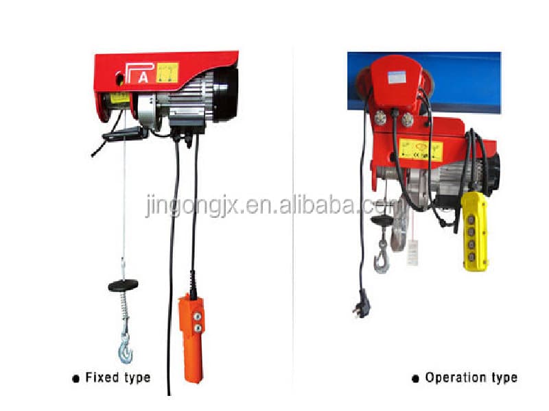 MINI Electric Hoist 1000kg 7m - High-Capacity & Commercial