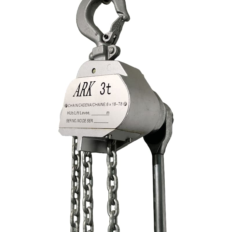 Aluminum Lever Block 9T 1.5m - Ultra-Heavy & Commercial