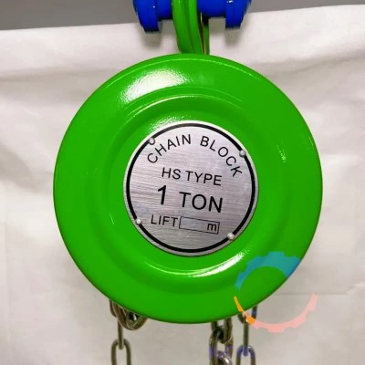 HSZ Chain Block 5T 3m - Heavy Duty Manual Hoist for Workshop