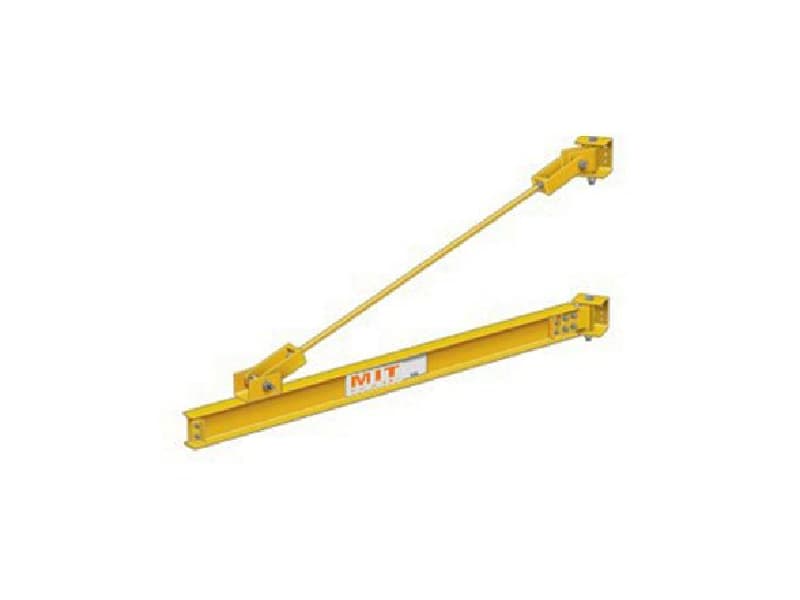 0.5t MIT Wall Mounted Jib Crane, Lift 12m, Span 4m, 270° Rotation