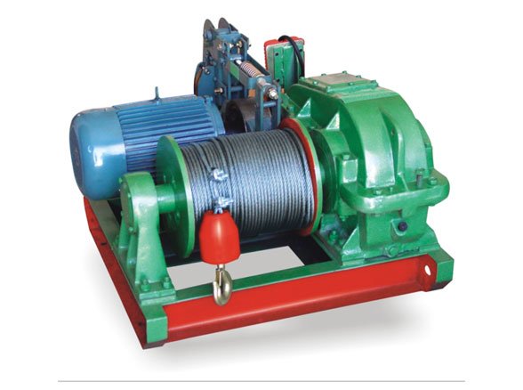 JK Electric Winch Hoist 5000kg 200m Cable High Speed Electric Hoist Winch