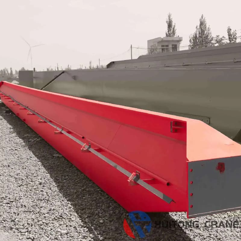 Single Girder Bridge Crane 50ton 35m Span 32m Lift for Large Construction Site