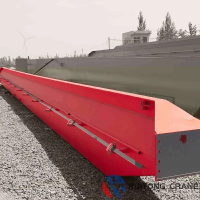 Single Girder Bridge Crane 50ton 35m Span 32m Lift for Large Construction Site