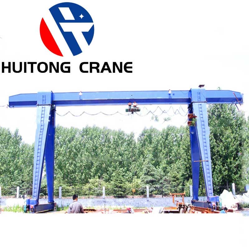 Single Girder Gantry Crane 25ton 20m Span 15m Lift for Maintenance Shop