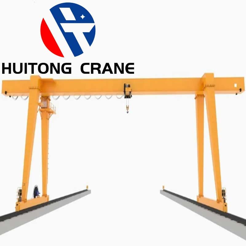 Single Girder Gantry Crane 20ton 18m Span 15m Lift for Maintenance Shop