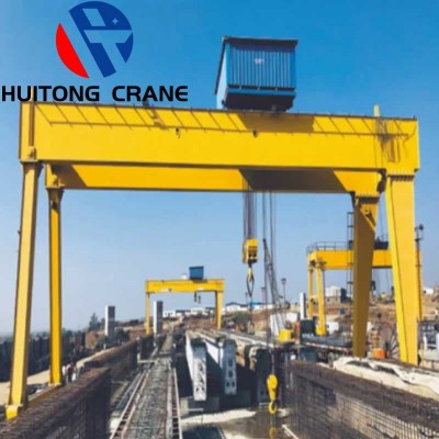 15T Industrial Gantry Crane 22m Span, 16m Height for Equipment Maintenance