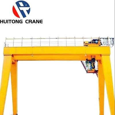 10 Ton Rail Mounted Gantry - 18m Span, 13m Lift for Steel Storage Yard