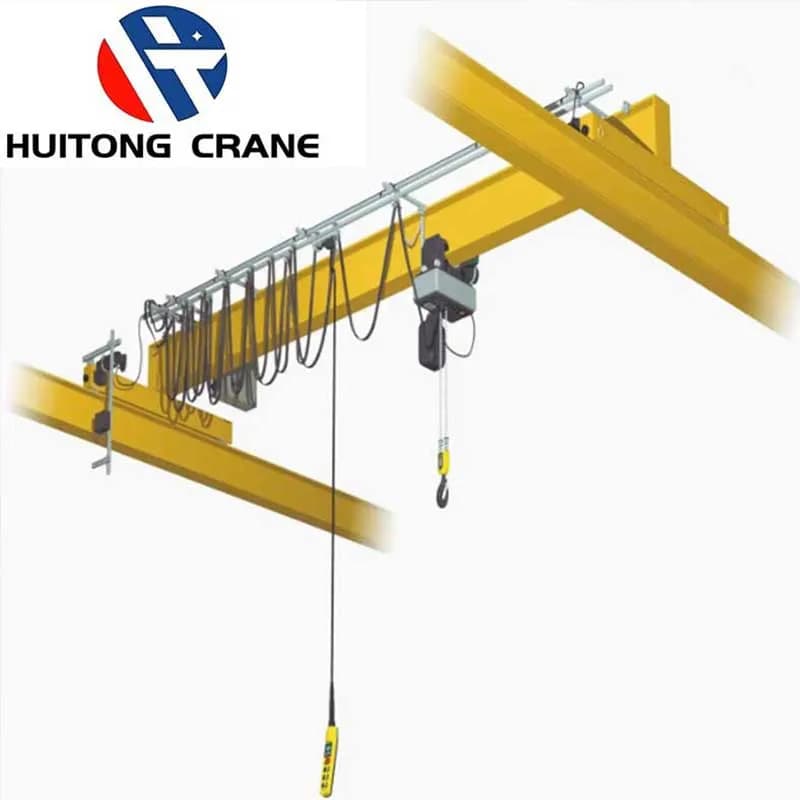 1 Ton Single Girder Overhead Crane Electric Hoist Workshop Lift 3m Span 10m