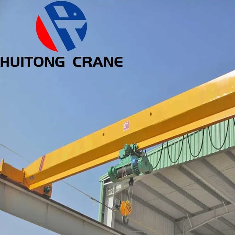 1 Ton Single Girder Overhead Crane Electric Hoist Workshop Lift 3m Span 10m
