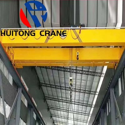 5t Double Beam Bridge Crane for Assembly Line Lift 8m Span 7.5m