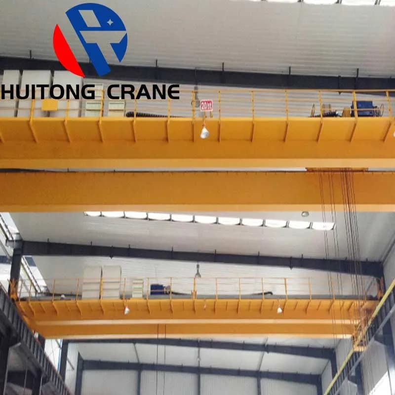 5 Ton Double Girder Overhead Crane Electric Hoist Workshop Lift 5m Span 5m