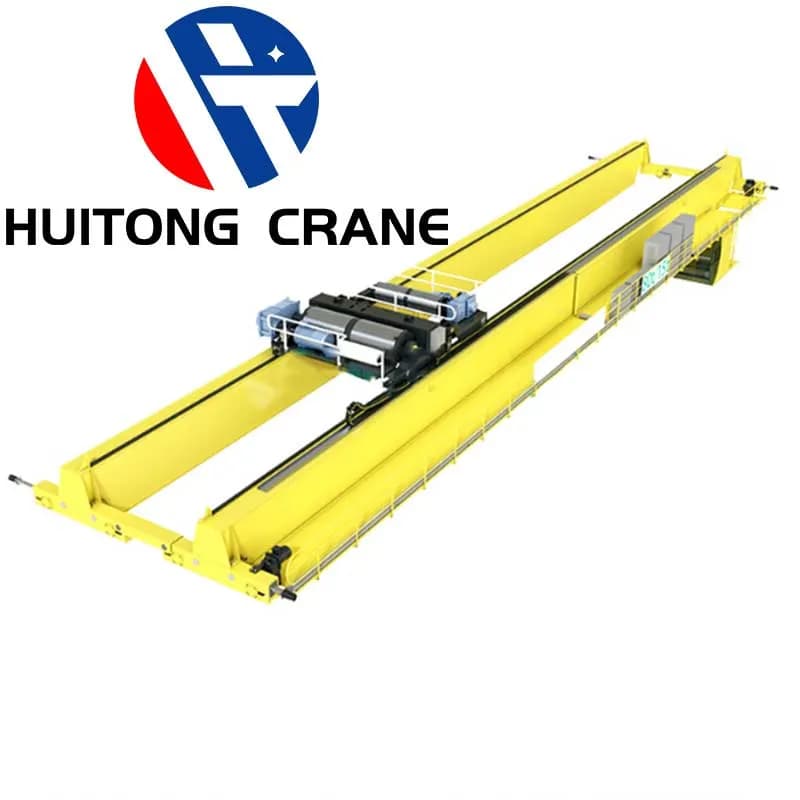10 Ton Overhead Crane Double Girder for Logistics Hub Lift 12m Span 18m