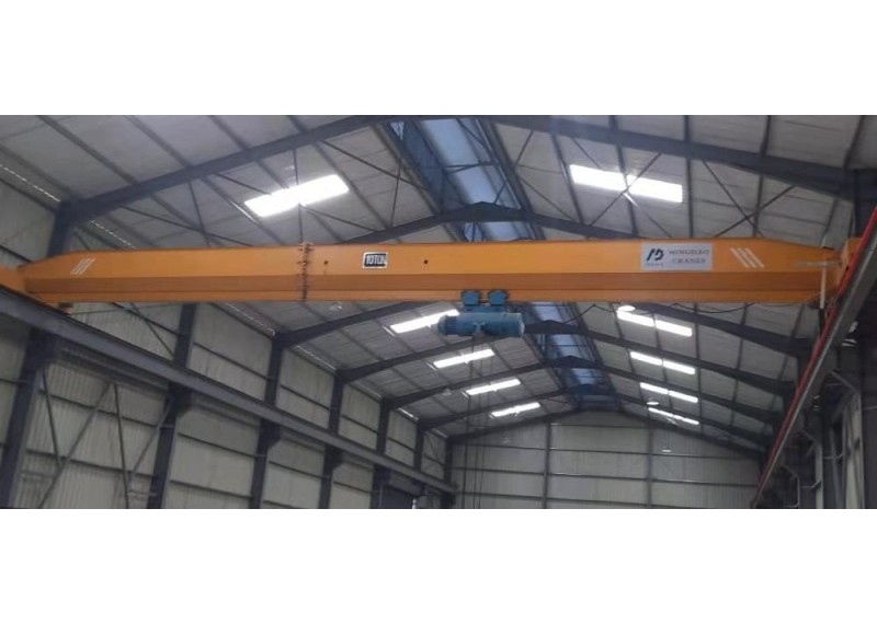 The African customer finished the installation of 10t overhead crane