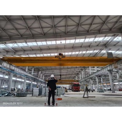 25t Double Girder Overhead Crane Span 14m, Lift 10m for Forging by kiwicrane