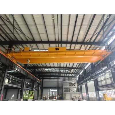 5t Double Girder Overhead Crane - Span 7.5m, Lift 6m for Assembly Lines