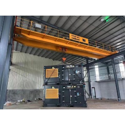 25t Double Girder Bridge Crane Span 26m, Lift 23m for Aerospace by kiwicrane