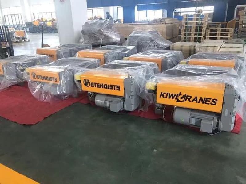 7.5T Single Girder Electric Hoist 18m Lift for Heavy Equipment Assembly