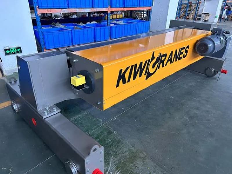 kiwicrane 16T Electric Wire Rope Hoist 9m Lift Double Girder for Offshore