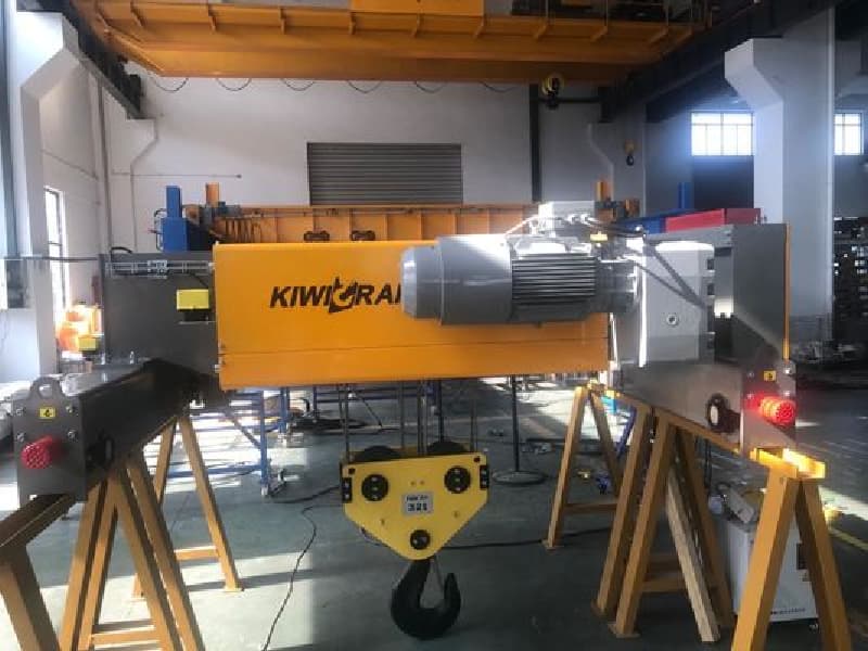 kiwicrane 15T Double Girder Hoist 15m Lift for Heavy Machinery Assembly