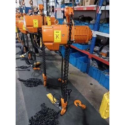 kiwicrane 20 Ton Electric Chain Hoist 9m Lift with Dual Speed for Precision