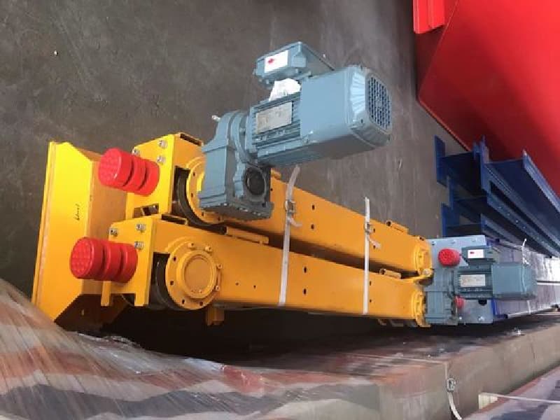 16 Ton Double Girder Crane End Carriage For Bridge Crane