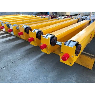 Custom Crane End Carriage Of Crane Bridge With Safety Protection Yellow