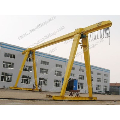 10 Ton MH Gantry Crane with Electric Hoist 18m Lift 26m Span Workshop