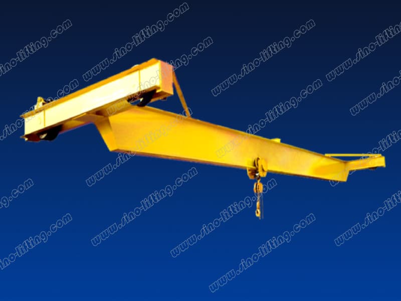 16 Ton Manual Overhead Crane 31.5m Span 6m Lift for Large-Scale Fabrication