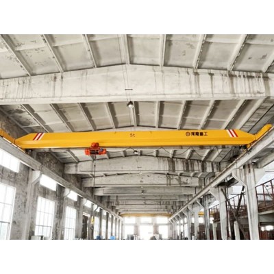 20 Ton Overhead Traveling Crane Single Girder 22.5m Span 10m Lift for Logistics