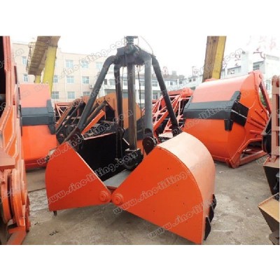 Clamshell grab bucket