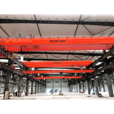 Heavy Duty 100 Ton Overhead Crane, Span 25.5m, Lifting Height 18m