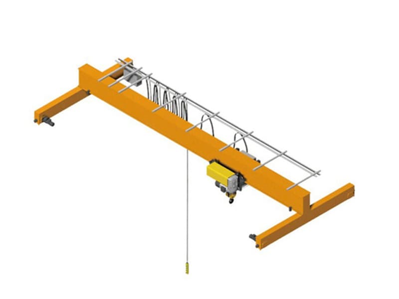15 Ton Single Girder EOT Crane Wide Span Industrial with 28.5m Span & 18m Lift